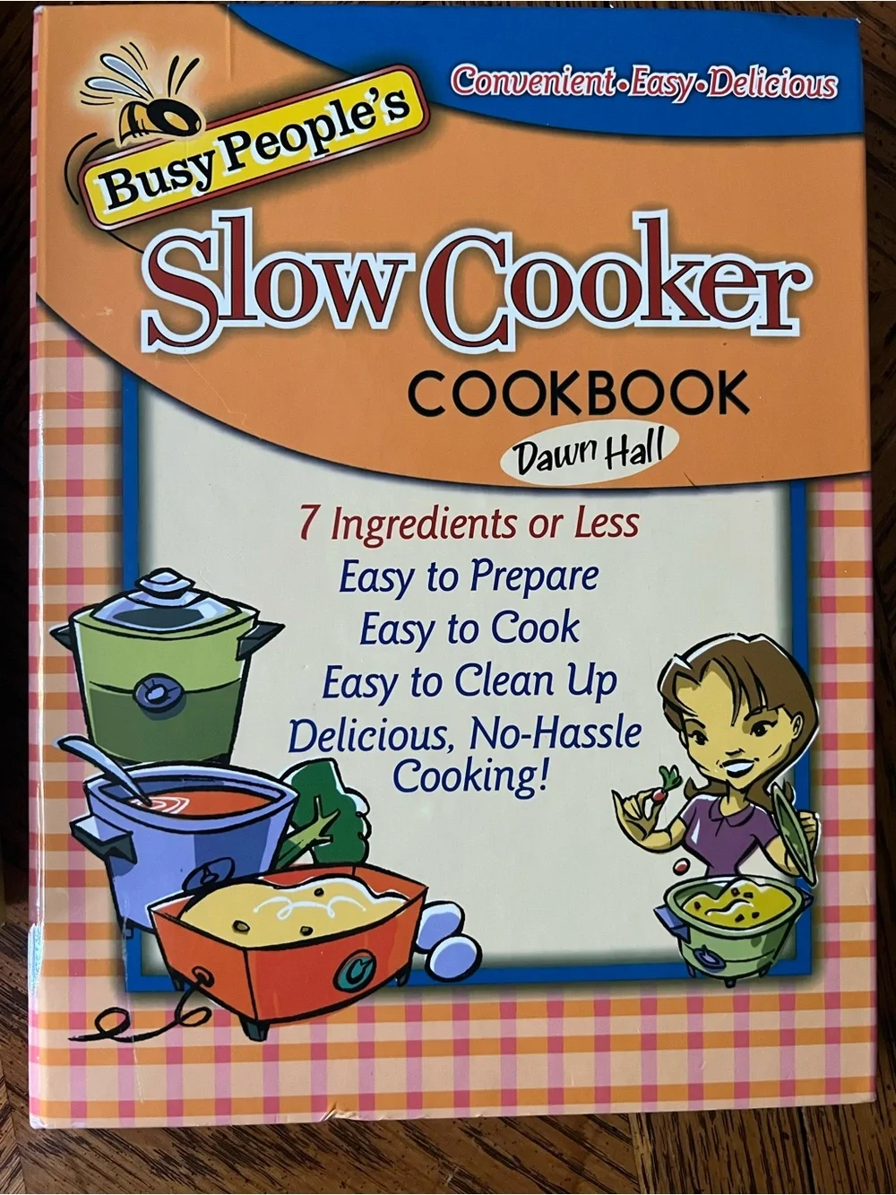 Slow Cooker Cookbook - Orange Cover and Family Circle Cookbook